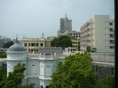 Room view from Hotel Guia, Macau