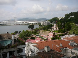 view from the Riviera Hotel, Macau