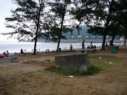 Hac Sa beach, Coloane, Macau