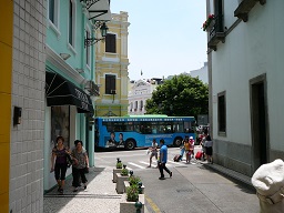 Coming up on Senado Square, Macau