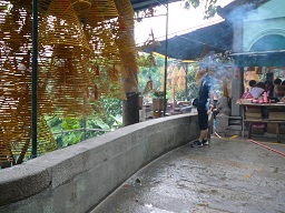 incense coils, A-Ma Temple, Macau