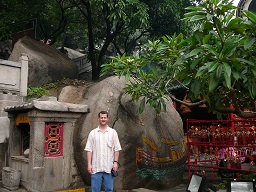 in front of A-Ma Temple, Macau