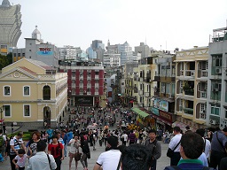 View from the ruins of St. Paul's, Macau