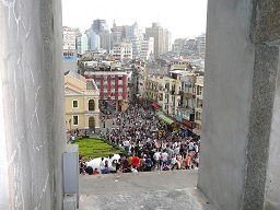 View from the ruins of St. Paul's, Macau