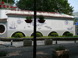 Taipa old village tile mural, Macau