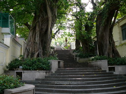 steps leading to Largo do Carmo, Taipa, Macau